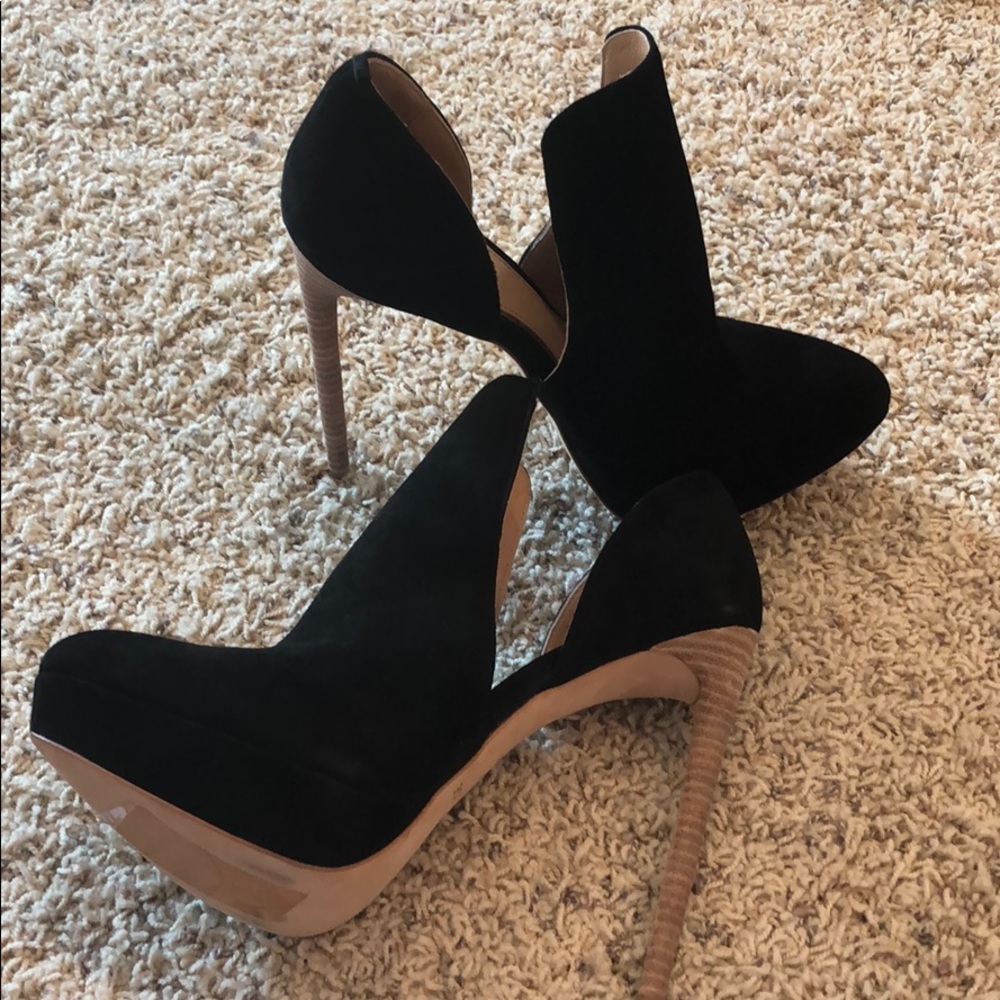 Rachel Zoe suede booties
